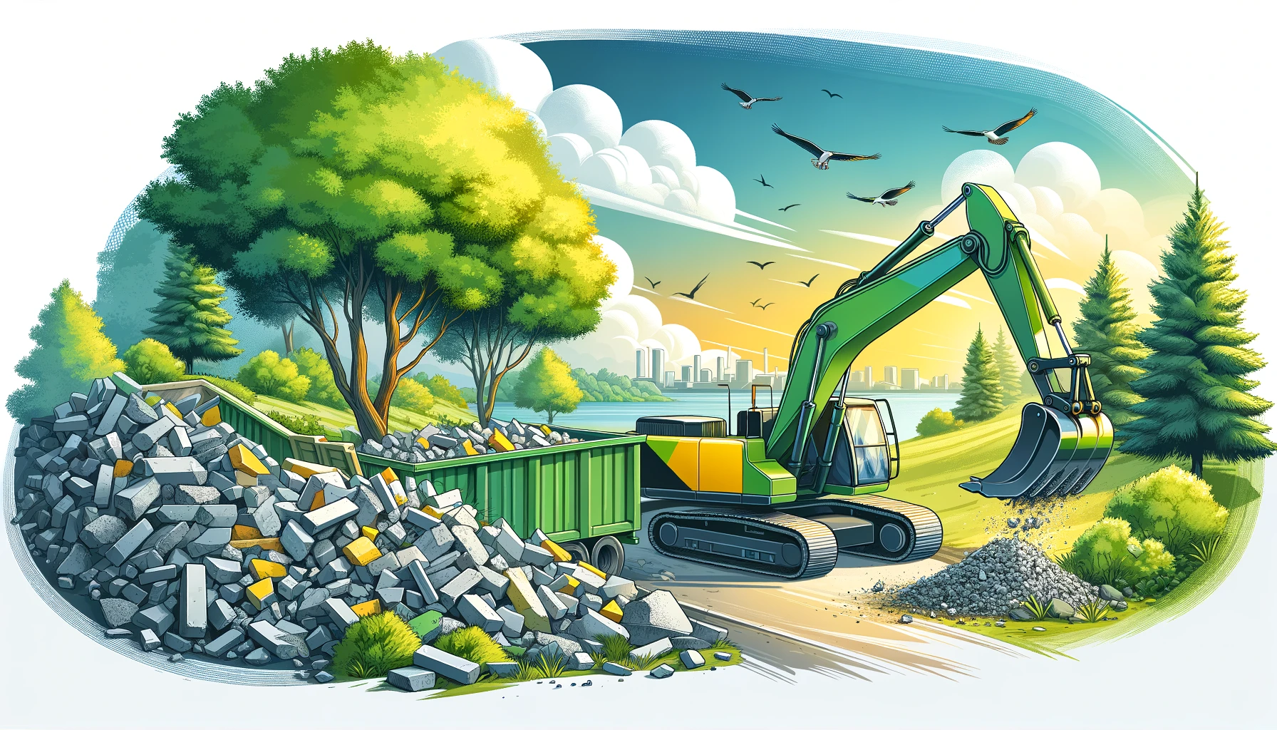 Eco Friendly Concrete Waste Disposal Save Time & Nature With Ballarat Excavators Image 2